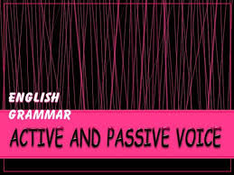 Chart Of Active And Passive Voice Rules