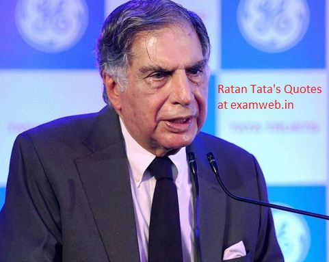 Ratan Tata's 10 Inpiring Quotes/ Talks
