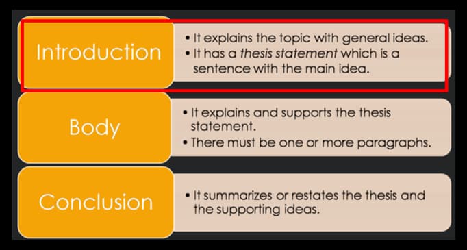 essay structure